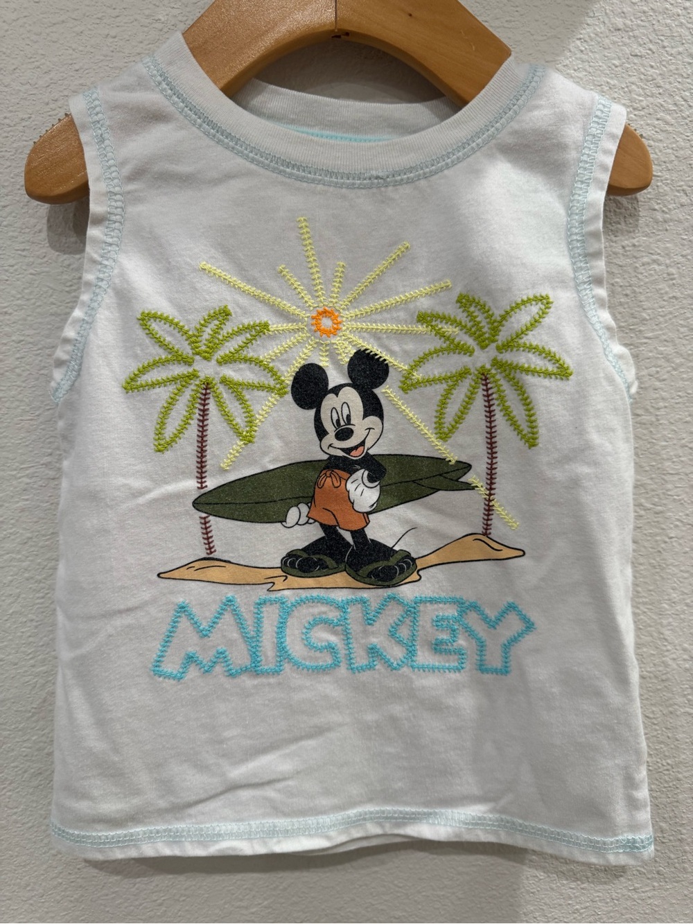 Disney mickey boy tank